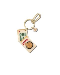 Hand-Painted Mahjong Keychain by Solar Eclipse