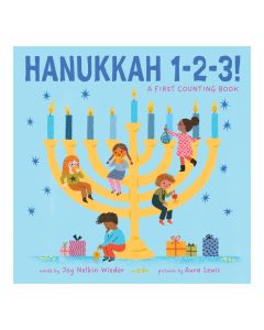Hanukkah 1-2-3!: A First Counting Book (A Jewish Holiday Concept Book): Board Books to Celebrate the Jewish Holidays