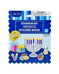 Hanukkah Prismatic Sticker Book