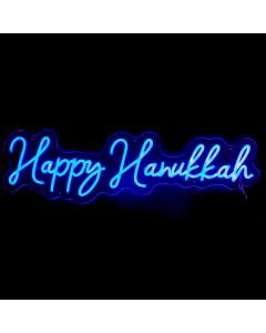 Happy Hanukkah Neon LED Sign