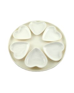 Heart Seder Plate by Yaara