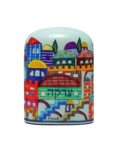 Jerusalem Tzedakah Box by Yair Emanuel