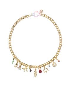 Jewish Gilt Necklace by Susan Alexandra