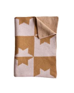 Jewish Heritage Baby Blanket by Adara Rituals: Gold