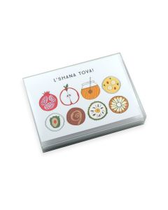 Jewish Museum Boxed Rosh Hashanah Cards: Circle of Life by Jenny Rozbruch