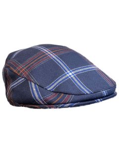 Jewish Tartan Flat Cap