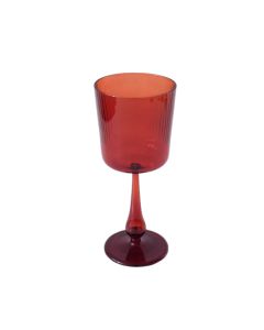 Glass Kiddush Cup by R+D Lab: Etruscan Red