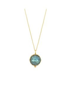Labradorite Aura Necklace by Sierra Winter
