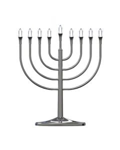 Large Electric Menorah with LED Bulbs: 14"