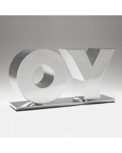 Limited Edition OY/YO (Polished) Sculpture by Deborah Kass: 3/50