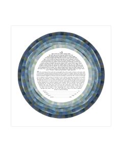 Love's Mosaic Ketubah by Robert Saslow