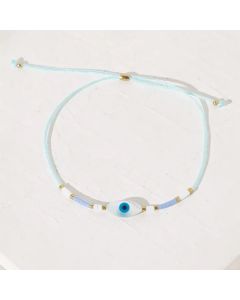 Magia Bracelet in Light Blue and Gold