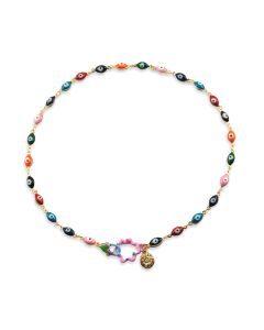 Malak Evil Eye Necklace by Susan Alexandra