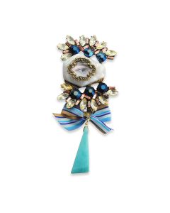 Medieval Eye Brooch by Elements by Jill Schwartz