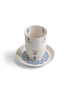 Mediterranean Pattern Kiddush Cup and Tray by The Israel Museum