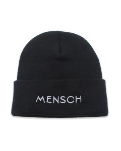 Black Mensch Beanie