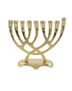Mid-century Design Brass Menorah