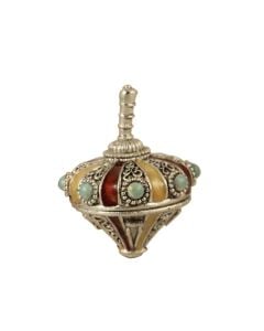 Mini Crown Enamel Dreidel