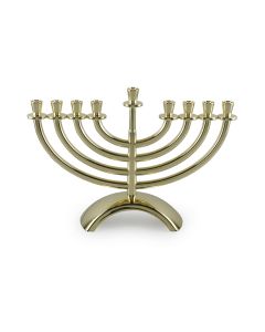 Modern Classic Brass Menorah