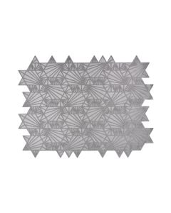 Modern Star of David Challah Cover by Apeloig Collection: Silver