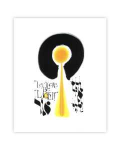 Mordechai Rosenstein "Let There Be Light" Print: 12x17