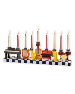 Musical Instruments Menorah