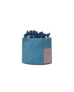 Navy Match Holder and Striker with Matches by Tenn Prairie
