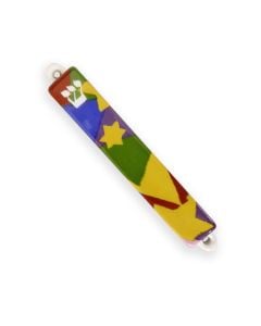 "Never Forget" Ceramic Mezuzah