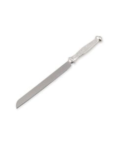 Nickel-Plated Challah Knife