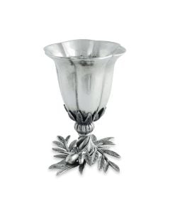 Olive Accent Pewter Kiddush Cup by Vagabond House