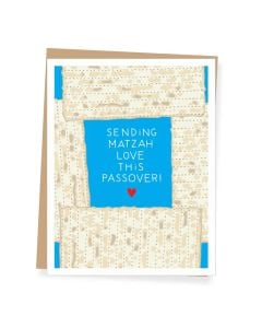 Passover Notecard: Matzah Love