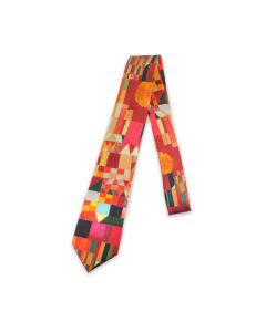 Paul Klee: Castle and Sun Silk Tie by Fox & Chave