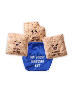 Plush Matzah Set