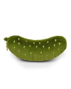 Plush Pickle Zip Pouch