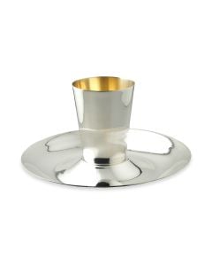 Polished Becher Kiddush Cup and Tray by Avi Nadav