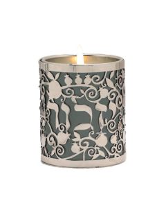 Pomegranate Cut-out Yahrzeit Candle Holder