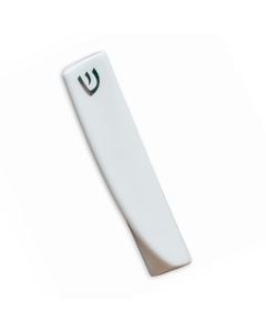 Porcelain Mezuzah by Green Judaica