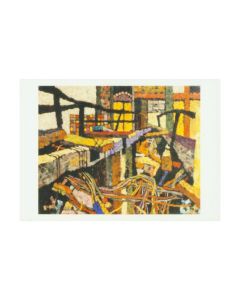 Postcard: Cityscape by Sidney Gross