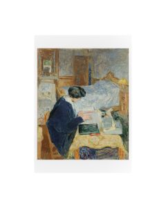Postcard: Lucy Hessel Reading by Edouard Villuard