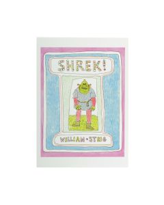 Postcard: Original Shrek Illustration