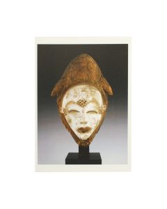 Postcard: Punu face mask (mukudj)