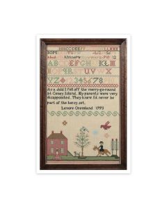 Postcard: Sampler (Lenore Oremland) by Elaine Reichek