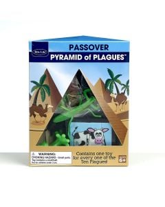Pyramid of Plauges Passover Toy Set