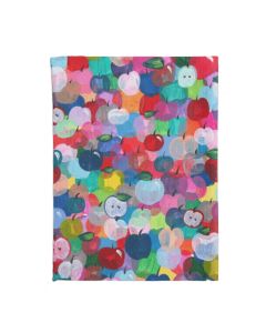 Rainbow Apples Kitchen Tea Towel by Arielle Zorger