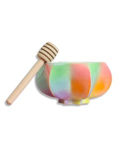 Rainbow Honey Pot by Feldi Studios