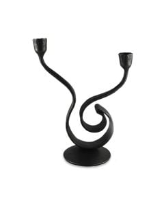 Recurve Candleholder by Blackthorne Forge