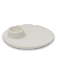 Resin Halo Plate with Bowl by Tina Frey