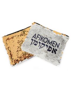 Reversible Sequin Afikomen Bag
