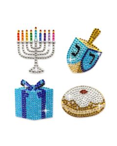 Rhinestone Hannukah Sticker Pack