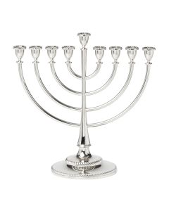 Roseland Silver Menorah by Reed & Barton